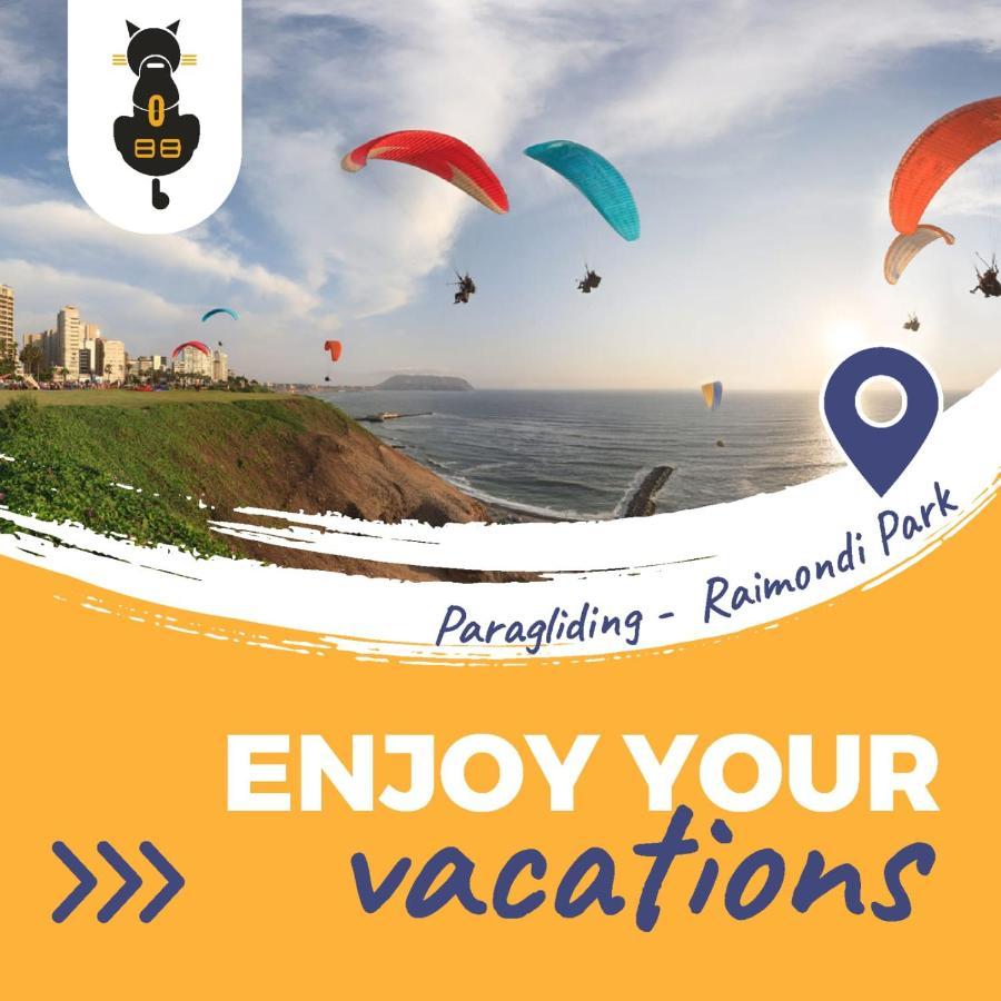 Hostel Thay83 Miraflores Лима Экстерьер фото